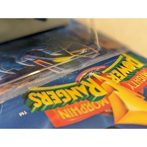 Vintage New Micro Machines Mighty Morphin Power Rangers Set #3 BLUE RANGER - Picture 9 of 9